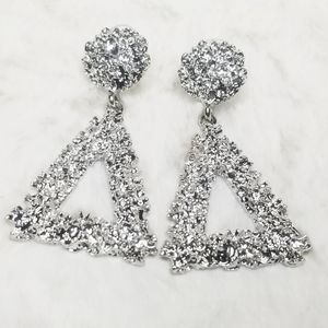 Silver Fashion Earrings